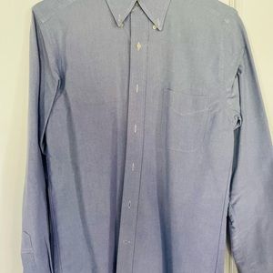 Blue orford dress shirt